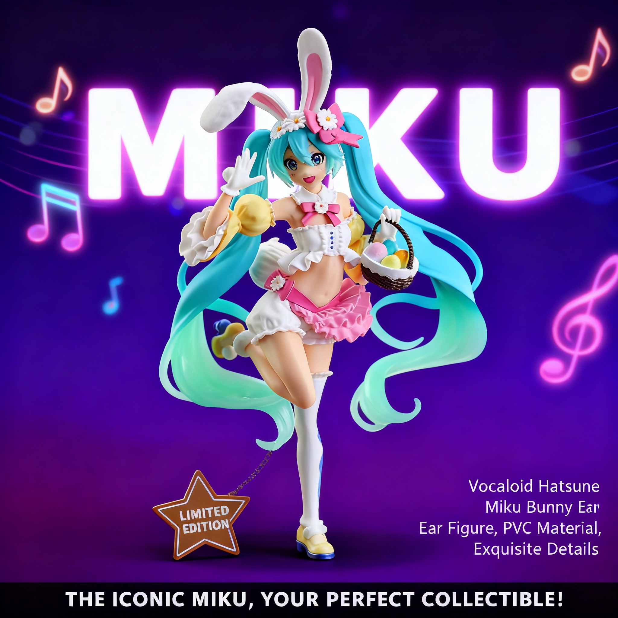 Anime Merchandise Collection - Hatsune Miku Figure Anime Doll with