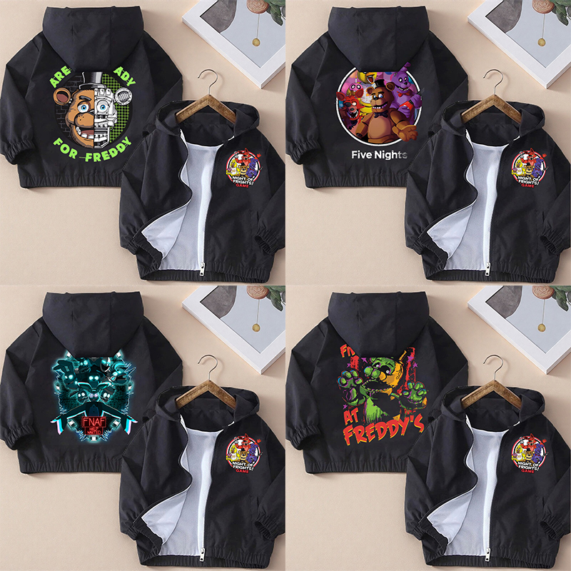 Anime Merch Hoodie - Five Nights At Freddys Children Hoodies