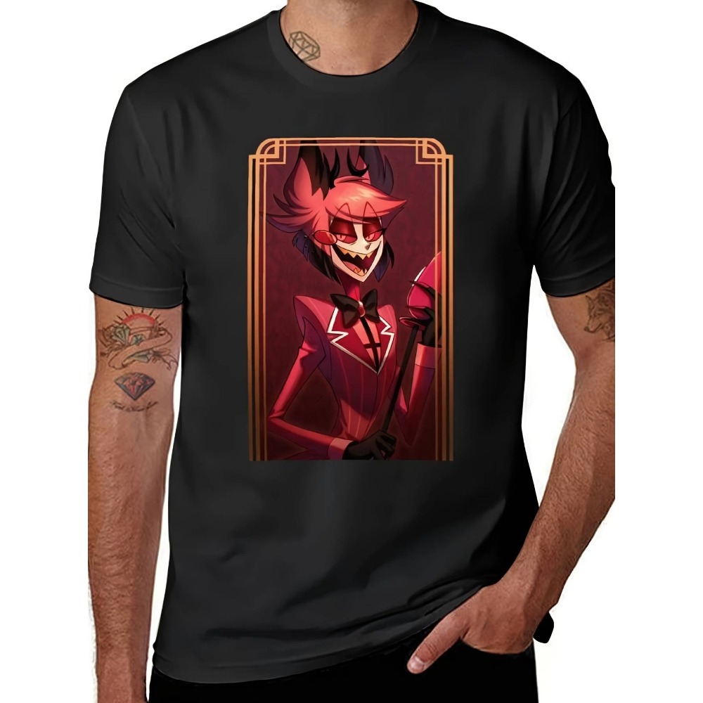 Anime Merchandise Shirt - Anime Alastor T-Shirt for Men -
