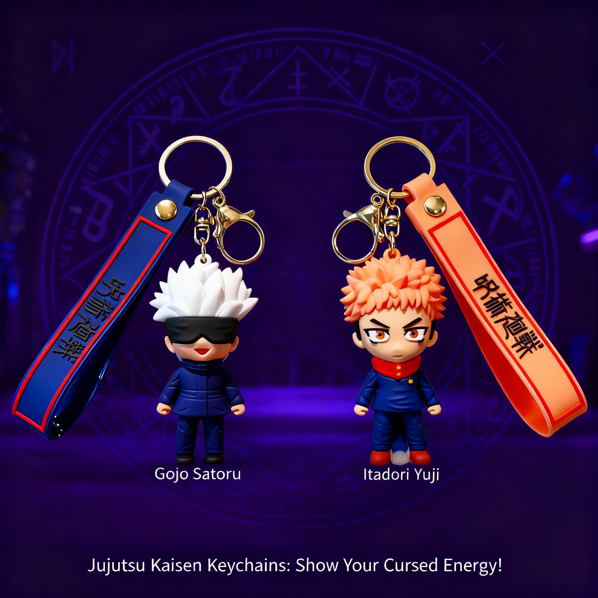 Anime Merchandise Collection - Jujutsu Kaisen Anime Keychain Pendant Action