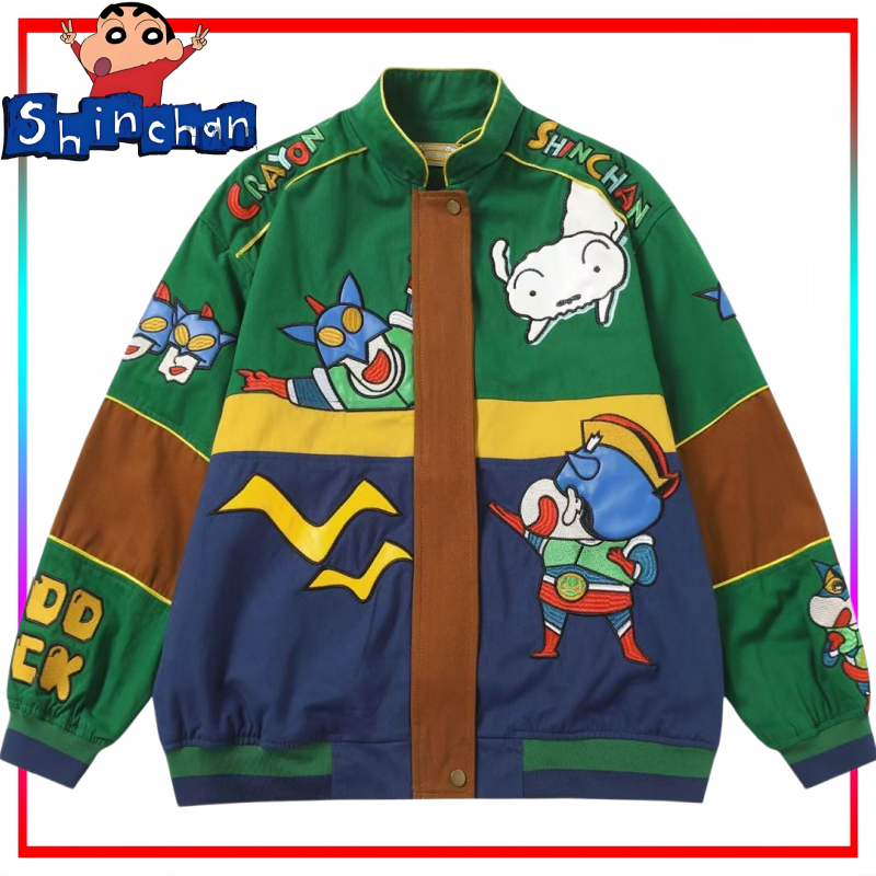 Anime Merchandise Jacket - Crayon Boy Shin C-Chan Jacket Cartoon