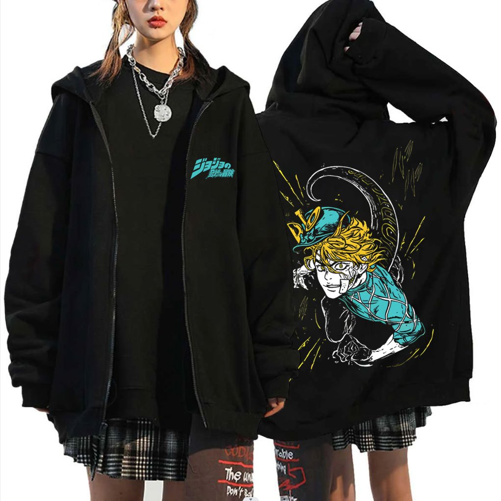 Anime Merch Hoodie - Anime Jojo's Bizarre Adventure Diego Brando