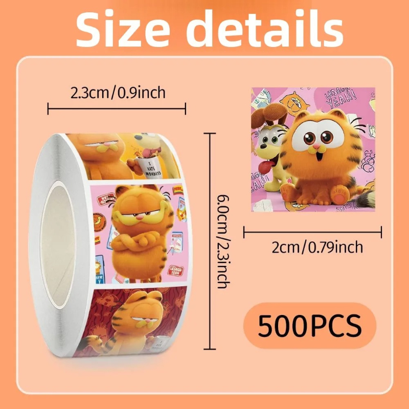 Garfield cartoon cute 500pcs r - Anime Merchandise Wholesale recensie en prijs