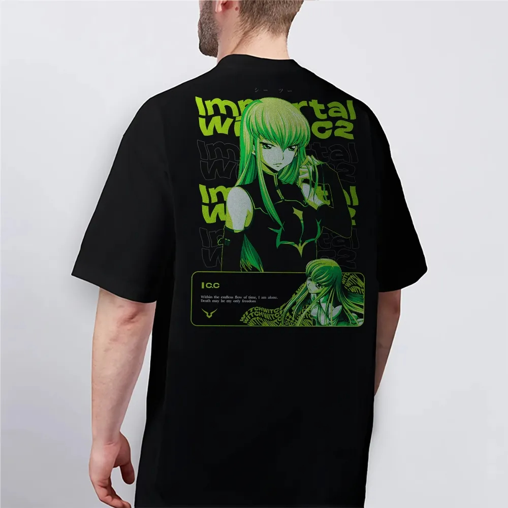 New Code Geass T-Shirt C.C. Ch - Anime Merchandise Store Japan recensie en prijs