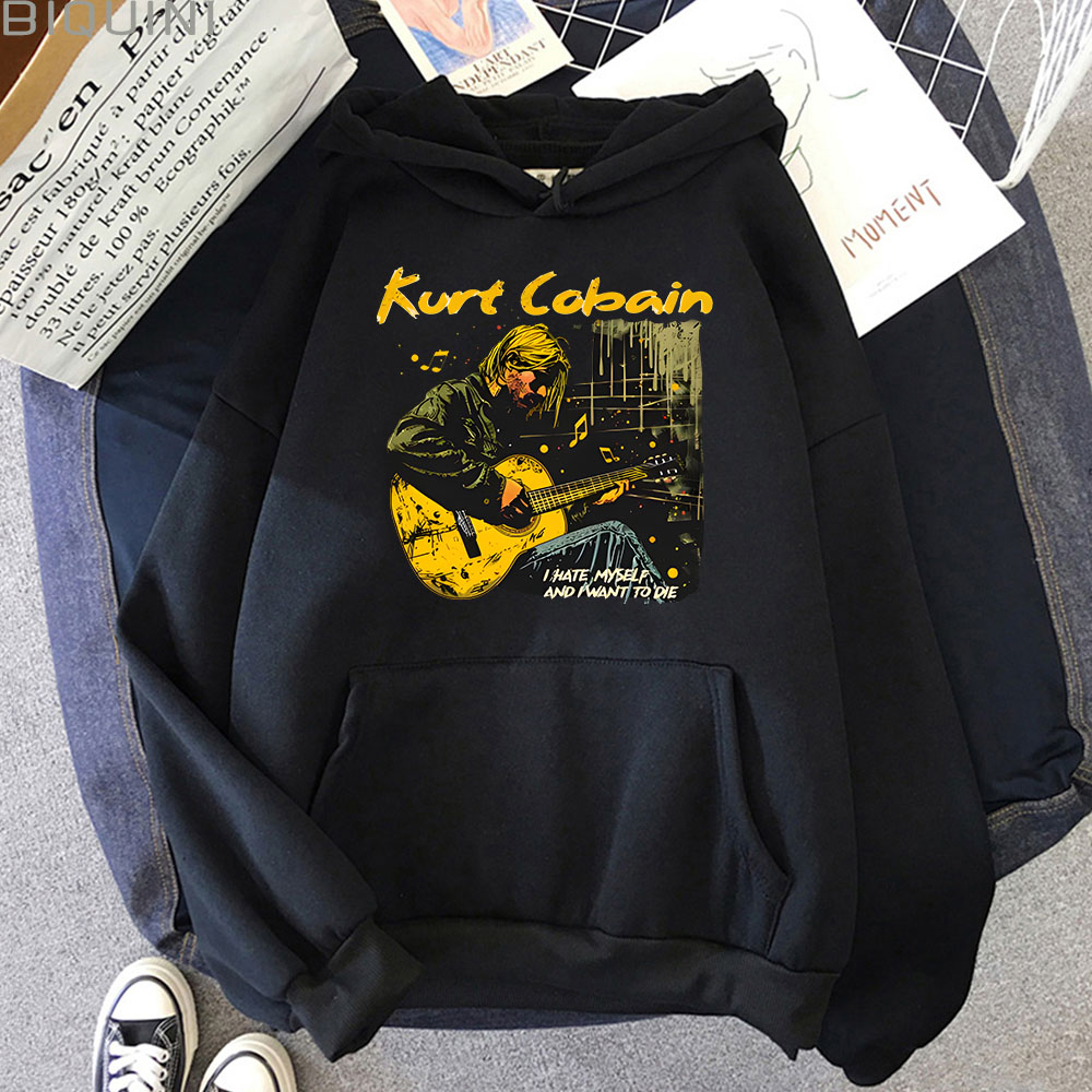 Autumn Kurt Cobain Hip Hop Swe - Anime Merch Hoodie recensie en prijs