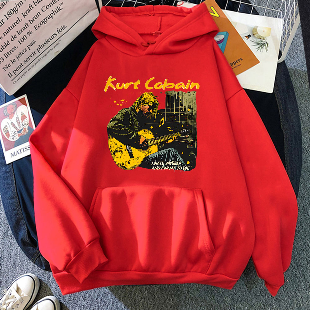 Autumn Kurt Cobain Hip Hop Swe - Anime Merch Hoodie recensie en prijs