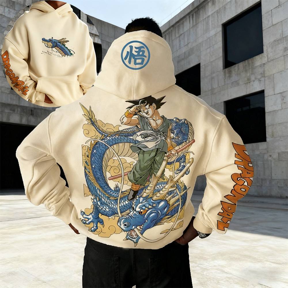 Dragon Ball Anime Goku Khaki H - Anime Merch Hoodie recensie en prijs