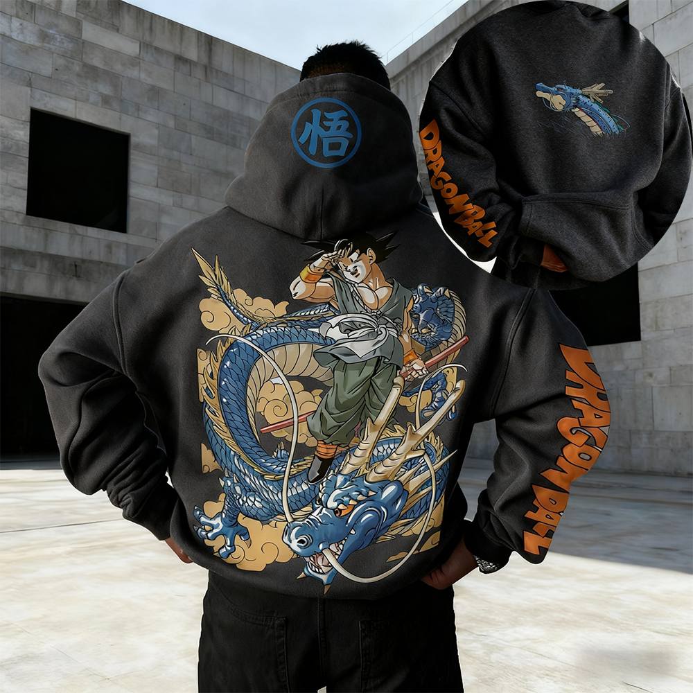 Dragon Ball Anime Goku Khaki H - Anime Merch Hoodie recensie en prijs