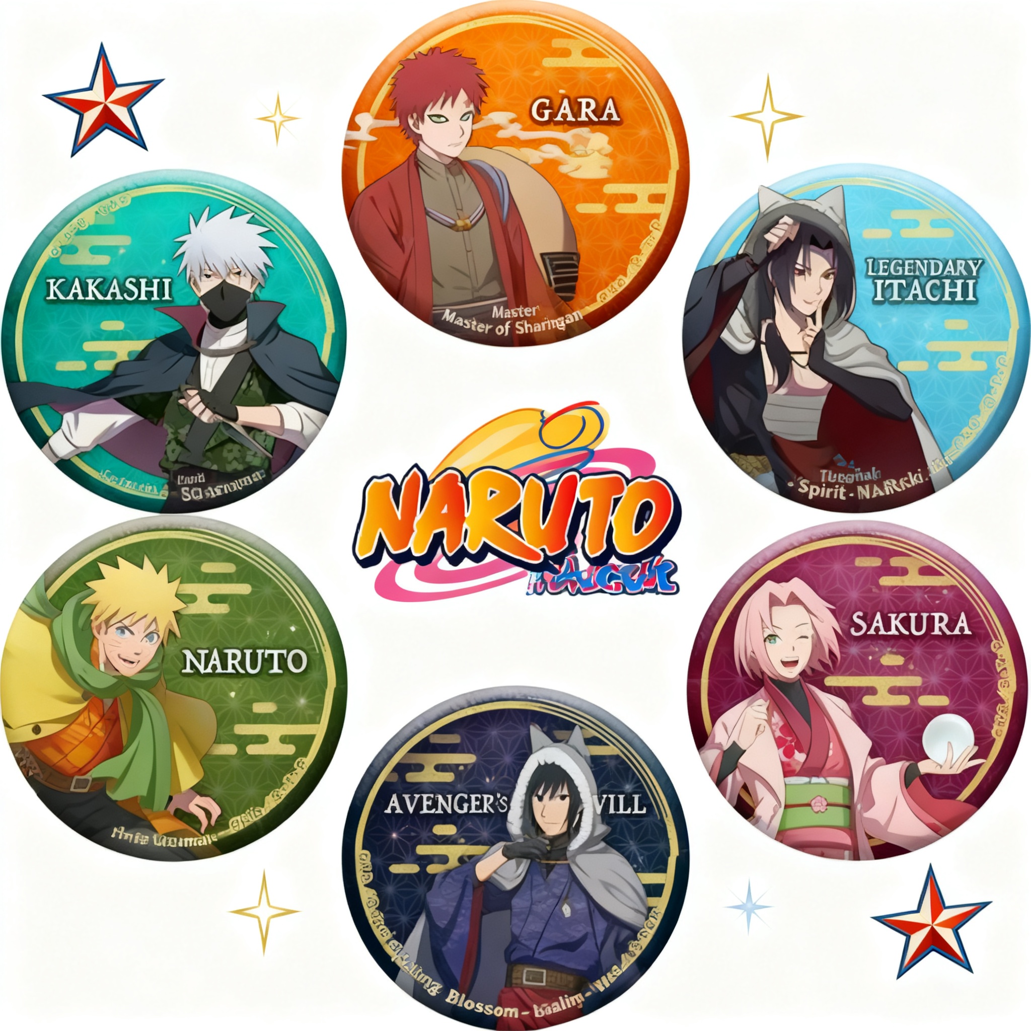 Anime Badge Naruto Cosplay Pin - Anime Merchandise Naruto recensie en prijs