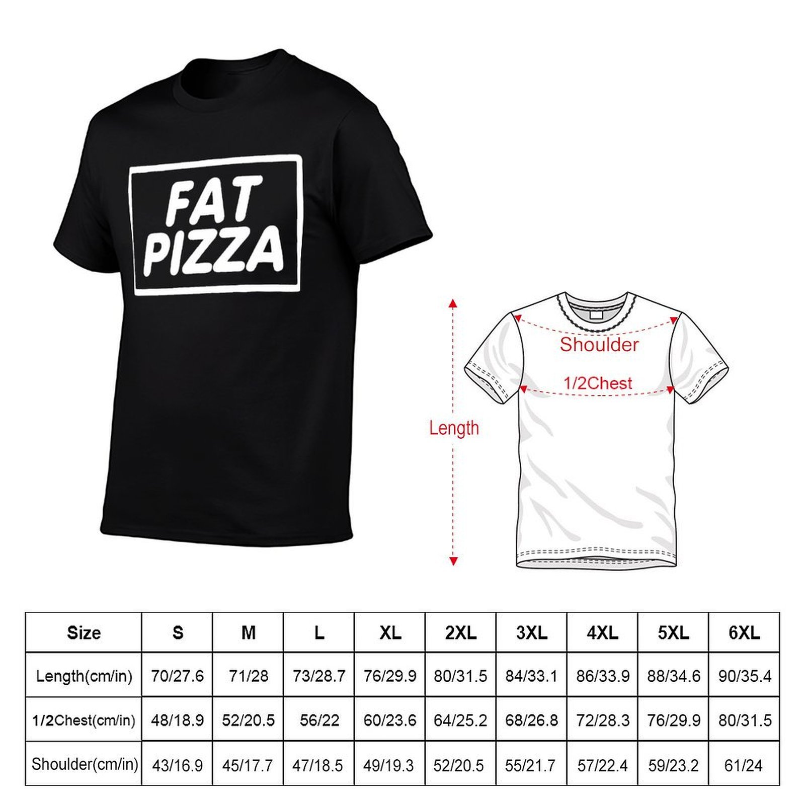 BEST SELLER - Fat Pizza Logo M - Anime Merchandise Shirt recensie en prijs