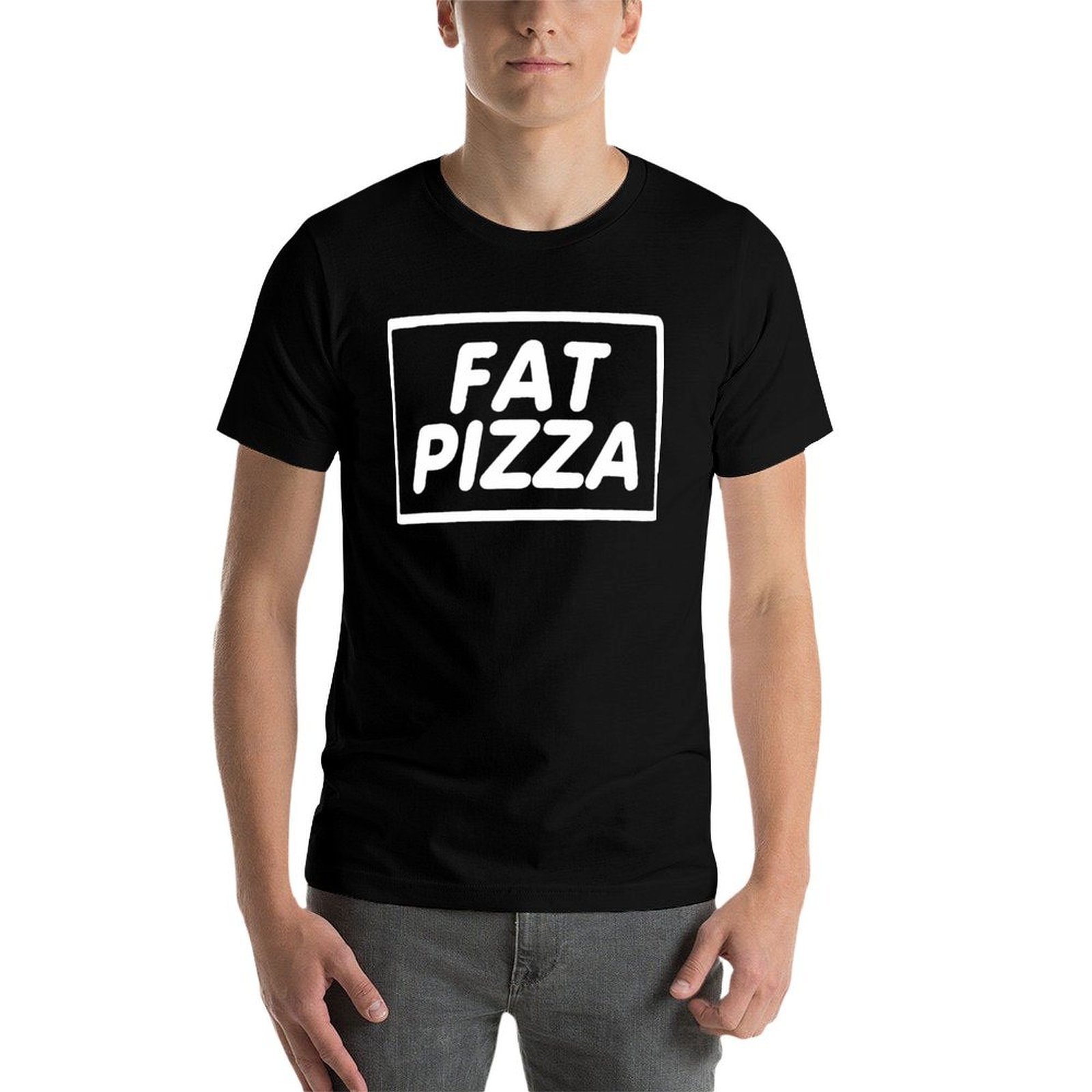 BEST SELLER - Fat Pizza Logo M - Anime Merchandise Shirt recensie en prijs