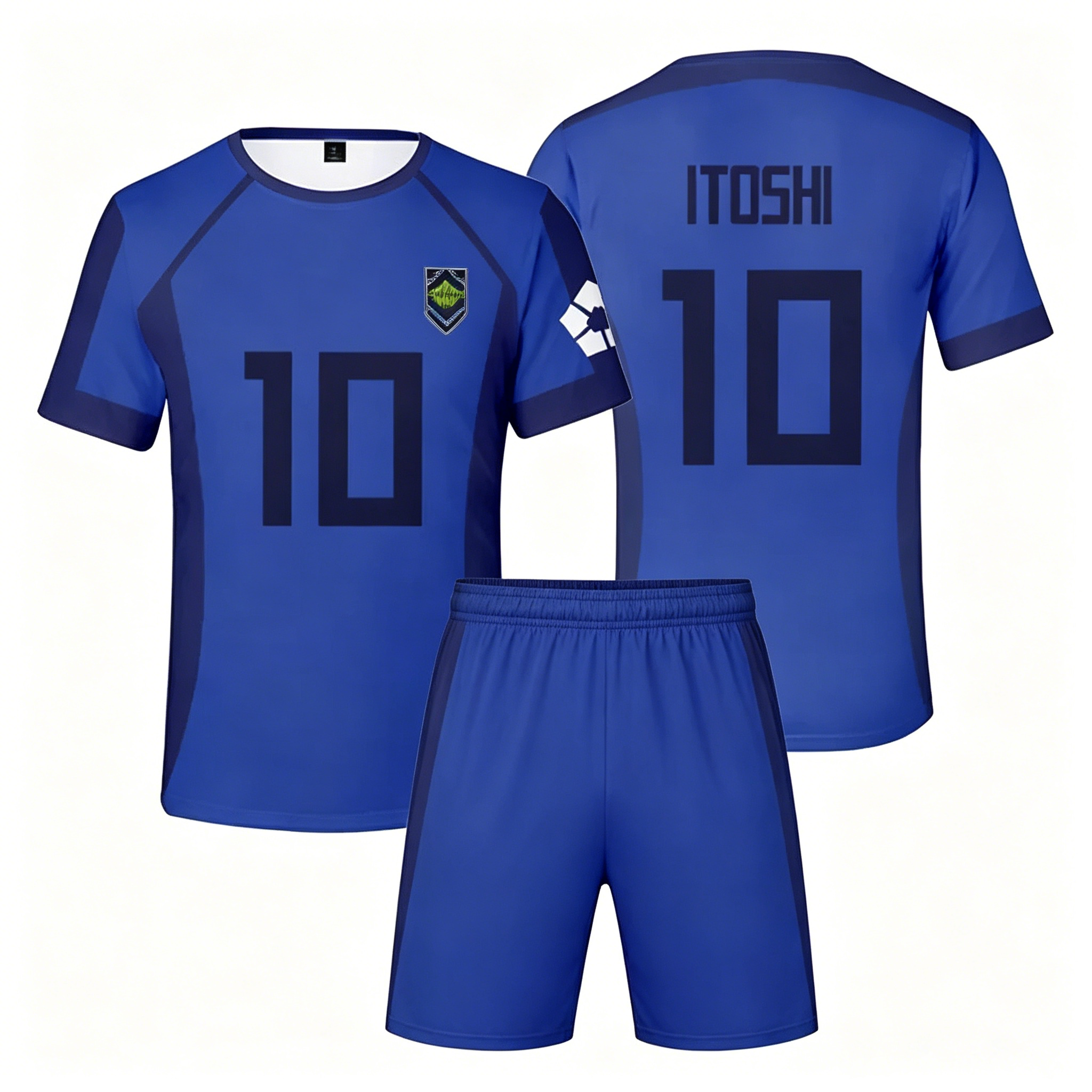 New Anime Blue Lock Short Slee - Anime Themed Merchandise recensie en prijs