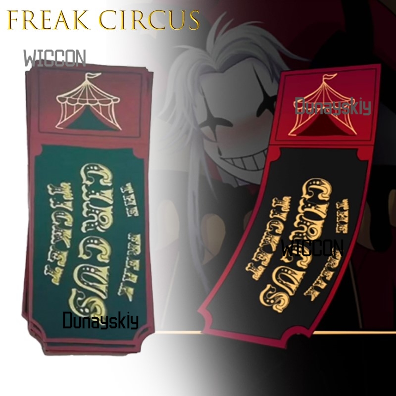 Freak Circus Ticket Card Red G - Anime Merchandise Europe recensie en prijs