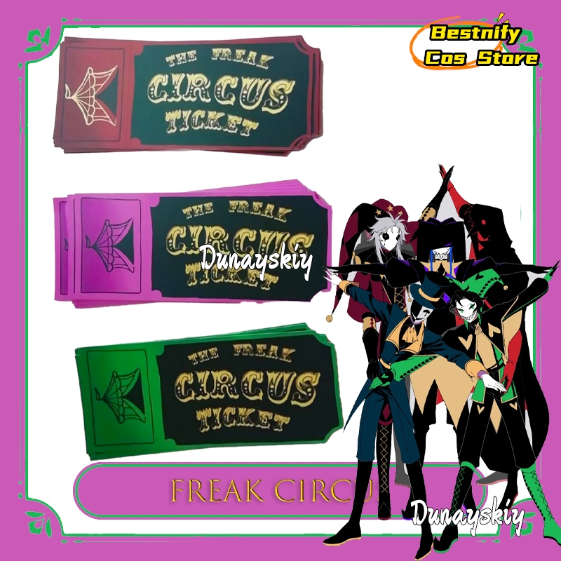 BFreak Circus Ticket Card Red  - Anime Merchandise Europe recensie en prijs