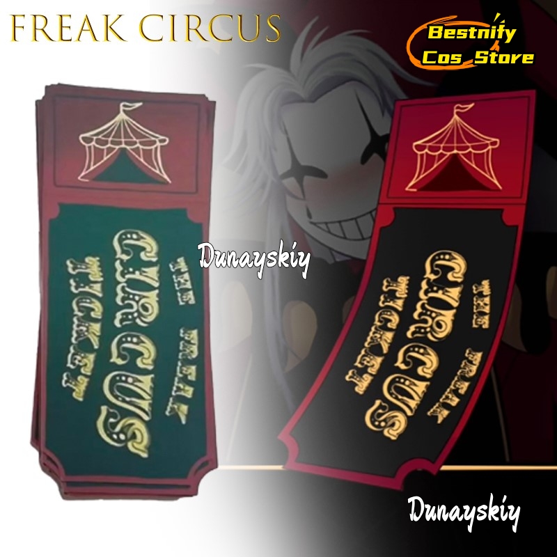 BFreak Circus Ticket Card Red  - Anime Merchandise Europe recensie en prijs