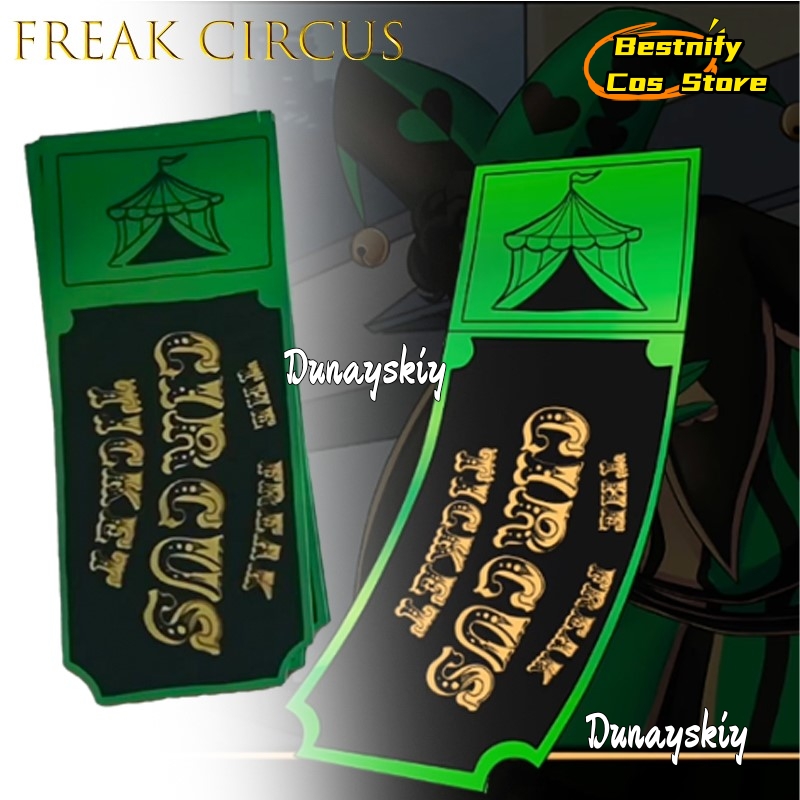 BFreak Circus Ticket Card Red  - Anime Merchandise Europe recensie en prijs