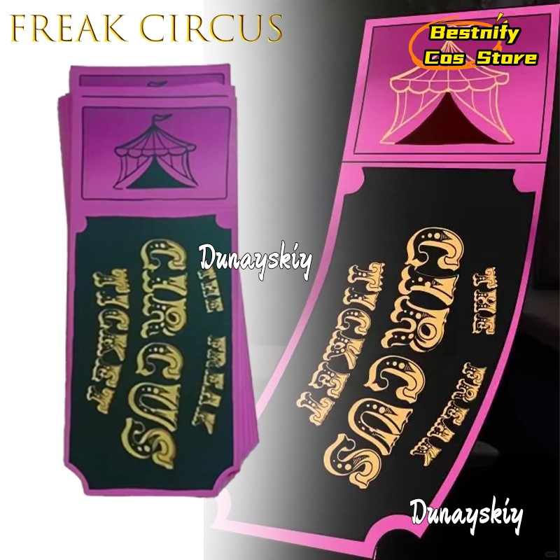 BFreak Circus Ticket Card Red  - Anime Merchandise Europe recensie en prijs