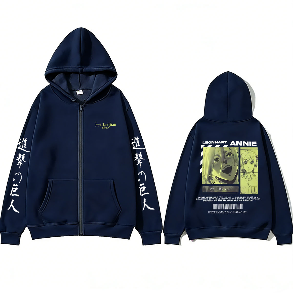 Anime Attack on Titan Annie Le - Anime Merch Hoodie recensie en prijs