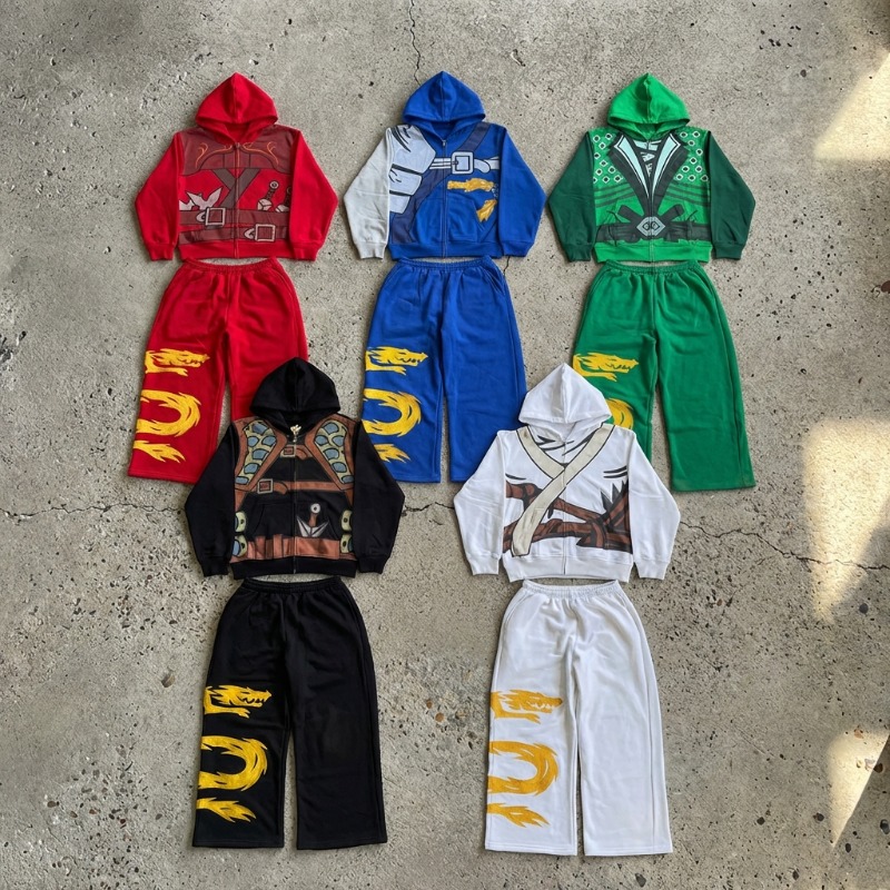 Y2K 2 piece set Anime Characte - Anime Merch Hoodie recensie en prijs