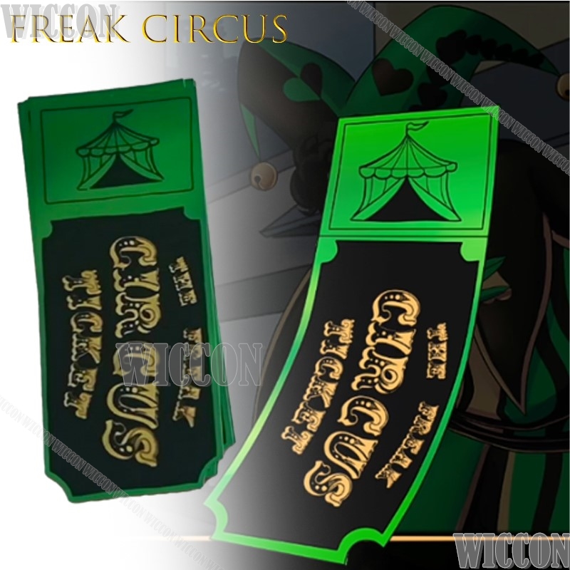 Freak Circus Ticket Card Red G - Anime Merchandise Collection recensie en prijs