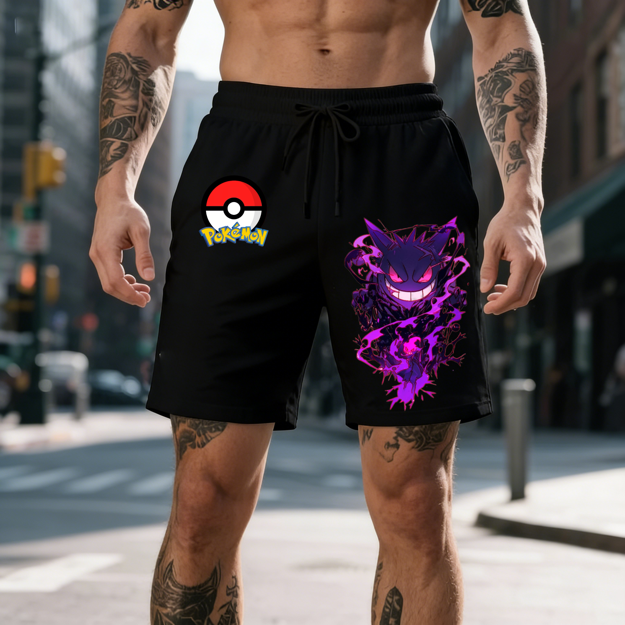 2026 Pokemon Gengar Print Shor - Anime Merchandise Store Japan recensie en prijs
