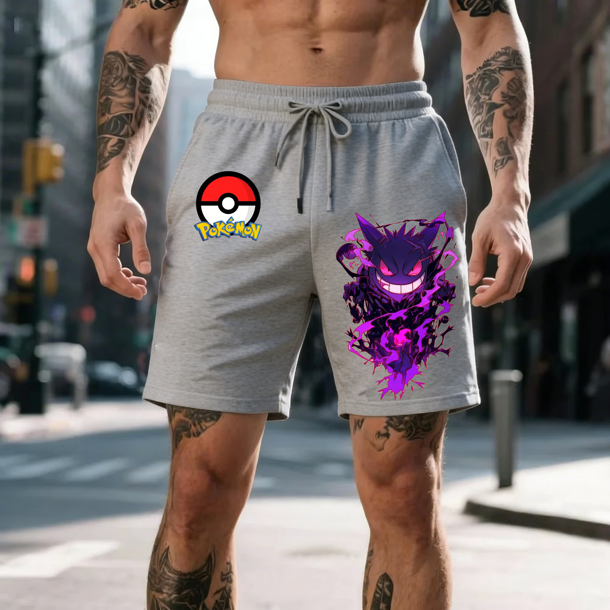 2026 Pokemon Gengar Print Shor - Anime Merchandise Store Japan recensie en prijs
