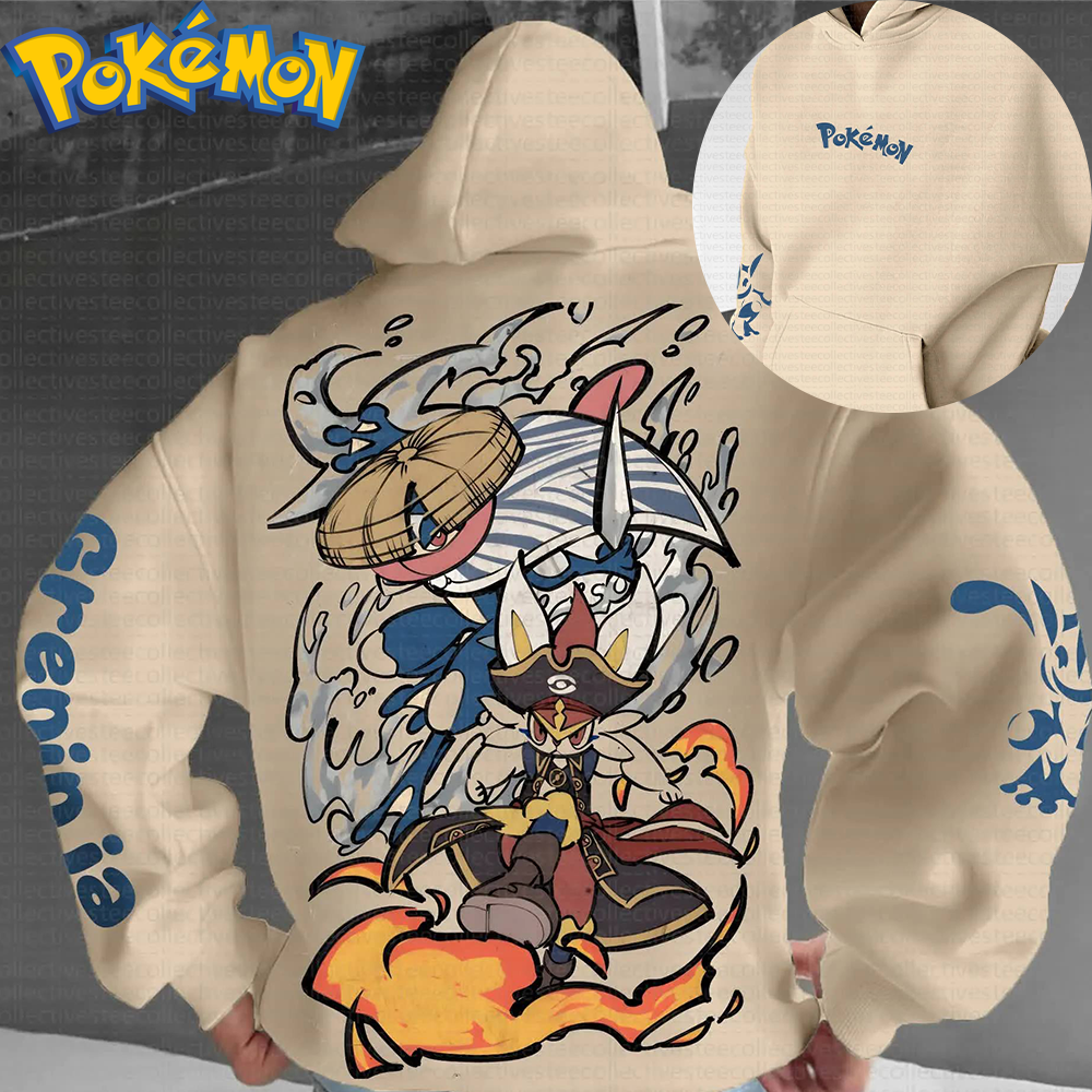 Pokemon Anime Greninja Inciner - Anime Merch Hoodie recensie en prijs
