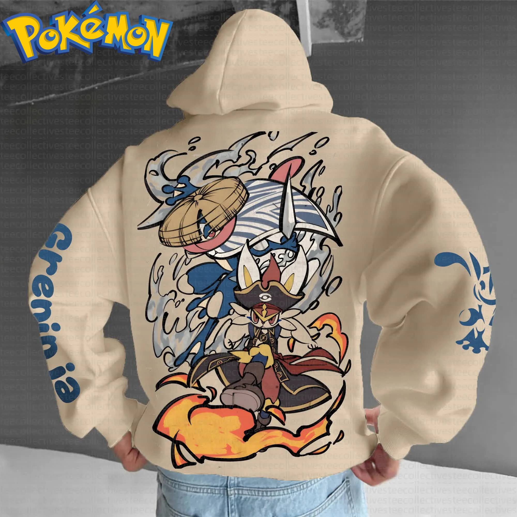 Pokemon Anime Greninja Inciner - Anime Merch Hoodie recensie en prijs