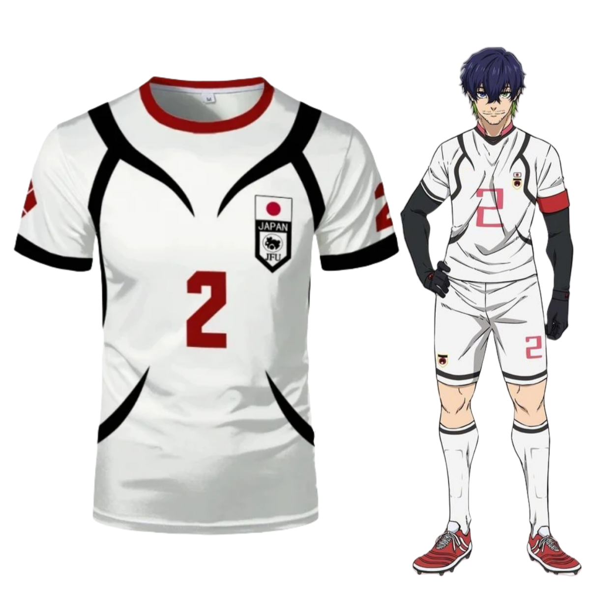Anime Aiku Shirt Cosplay Costu - Anime Themed Merchandise recensie en prijs