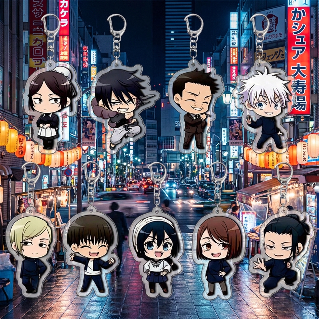 Jujutsu Kaisen Acrylic Keychai - Anime Merchandise Wholesale recensie en prijs