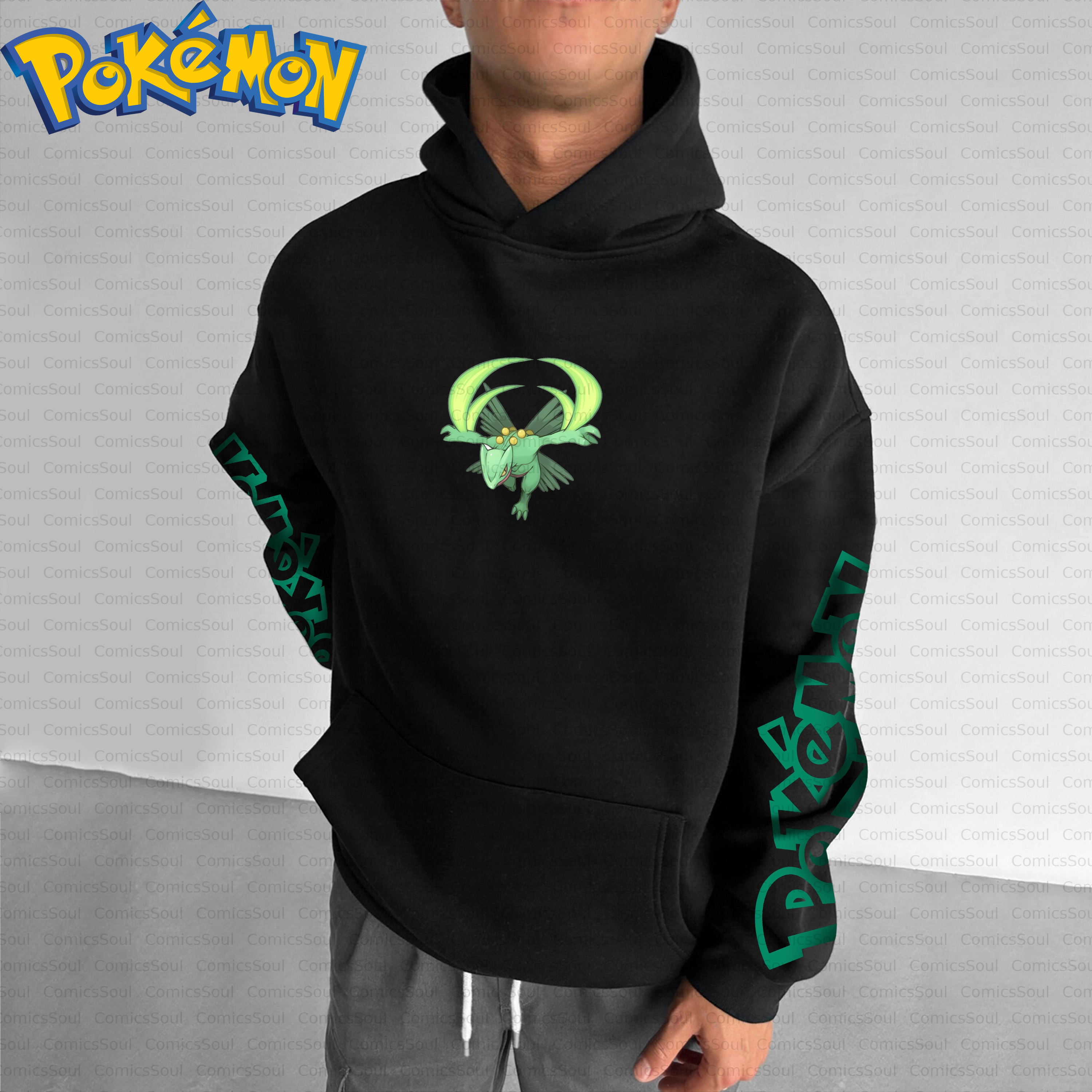 Black Cotton New Pokemon Hoodi - Anime Merch Hoodie recensie en prijs