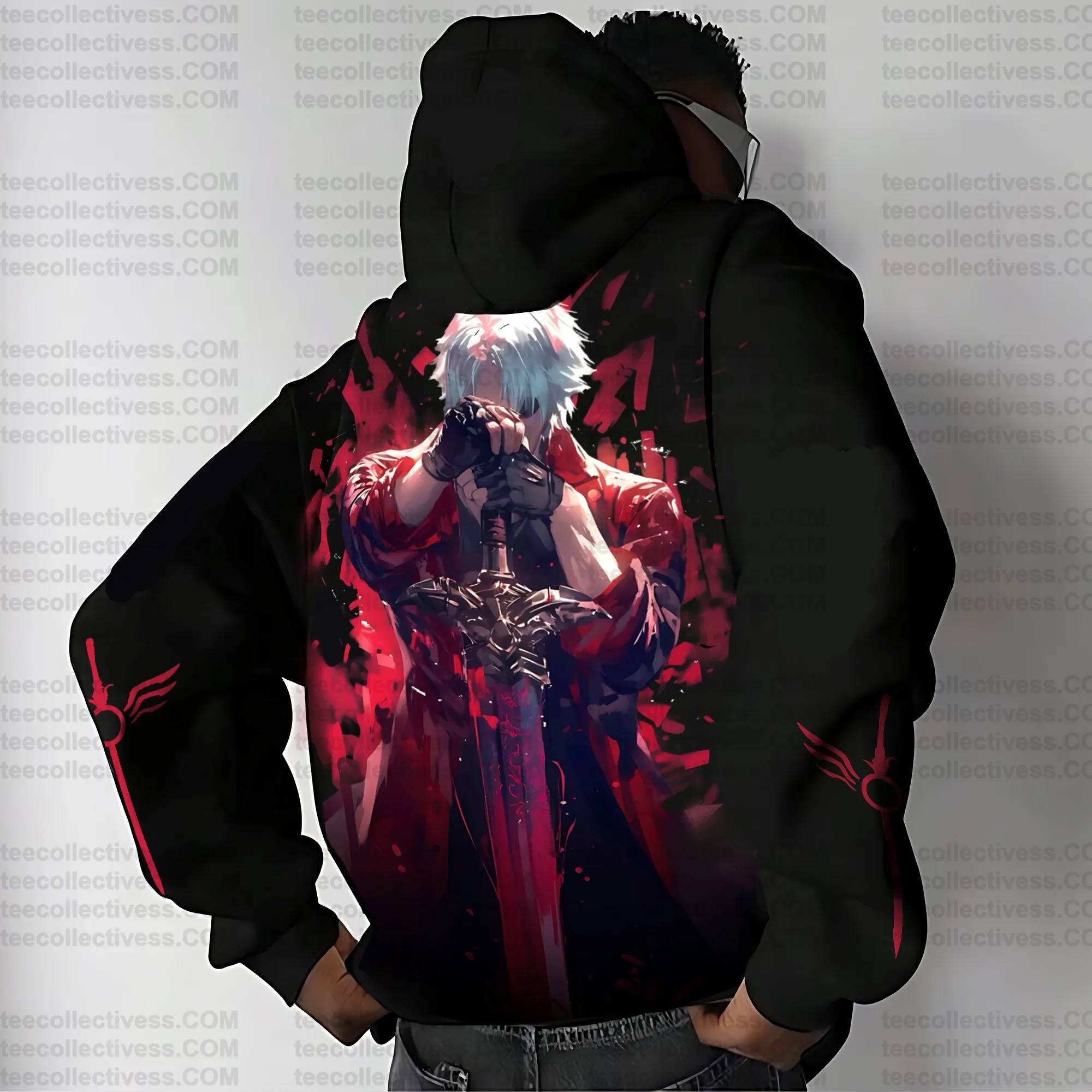 Devil May Cry 5 Hoodie Set Bla - Anime Merch Hoodie recensie en prijs
