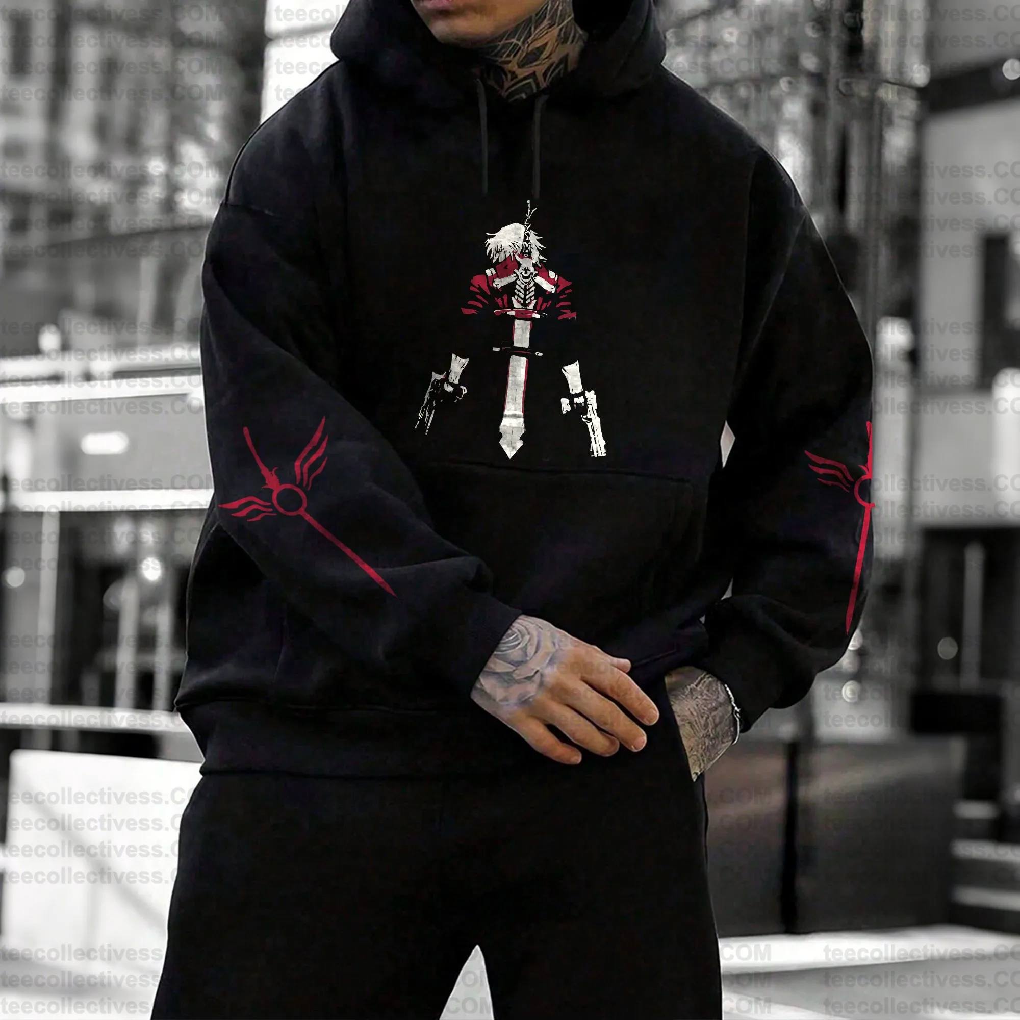 Devil May Cry 5 Hoodie Set Bla - Anime Merch Hoodie recensie en prijs