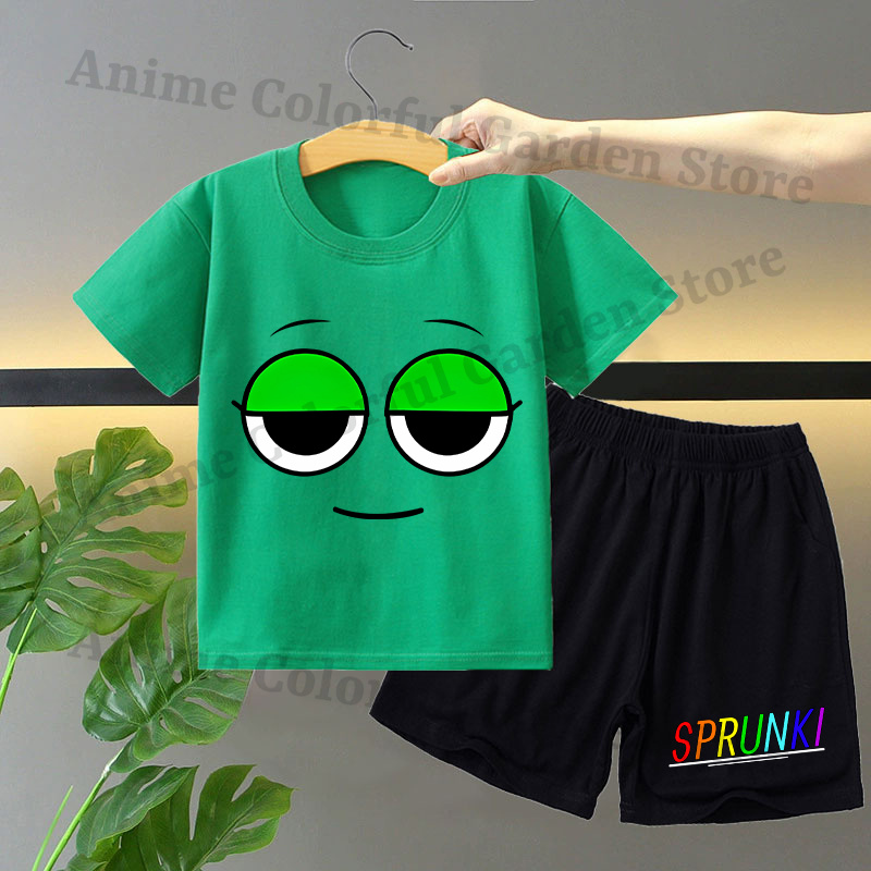 Sprunki 2pcs T-shirt and Short - Anime Themed Merchandise recensie en prijs