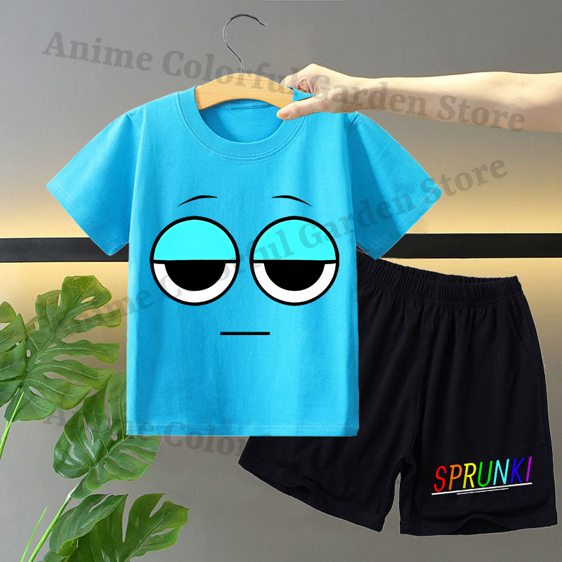 Sprunki 2pcs T-shirt and Short - Anime Themed Merchandise recensie en prijs