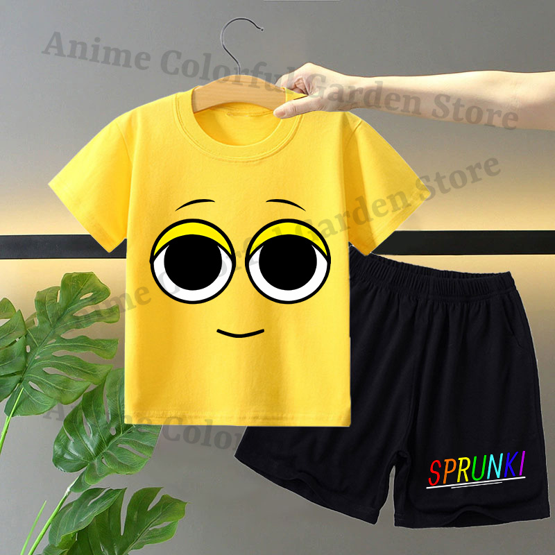 Sprunki 2pcs T-shirt and Short - Anime Themed Merchandise recensie en prijs