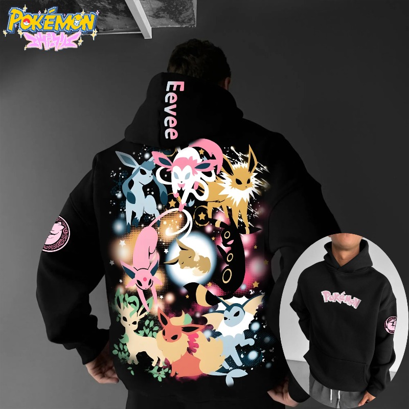 2025 Pok É Mon Classic Charact - Anime Merch Hoodie recensie en prijs