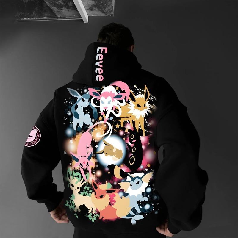 2025 Pok É Mon Classic Charact - Anime Merch Hoodie recensie en prijs