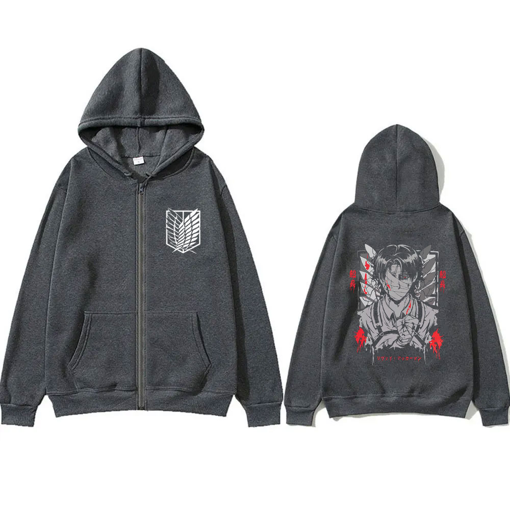 Anime Attack on Titan Levi Ack - Anime Merch Hoodie recensie en prijs