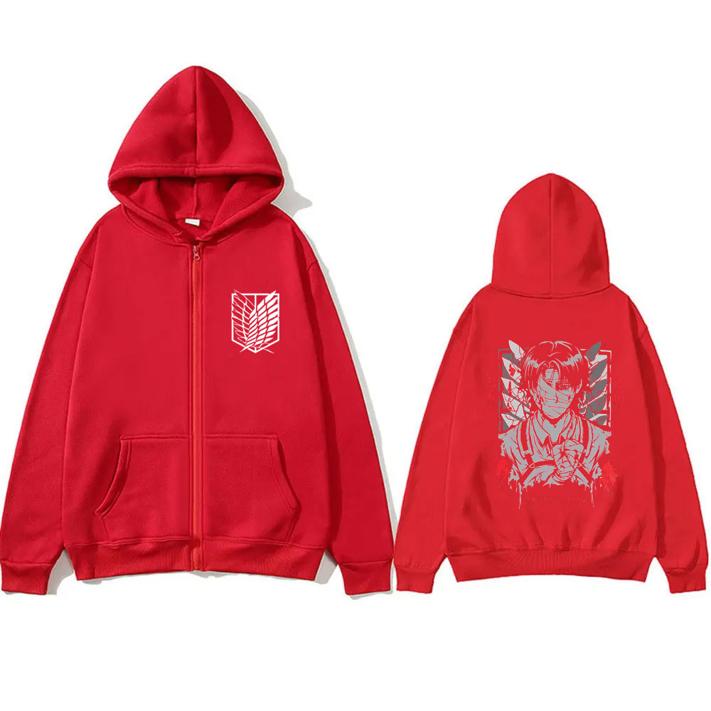 Anime Attack on Titan Levi Ack - Anime Merch Hoodie recensie en prijs