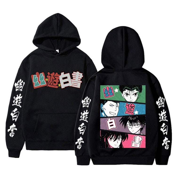 Anime YuYu Hakusho Merch Hoodi - Anime Merch Hoodie recensie en prijs