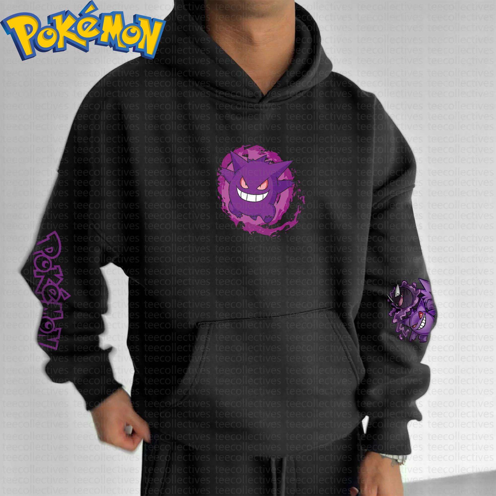 Pokemon Anime Gengar Cotton Ho - Anime Merch Hoodie recensie en prijs
