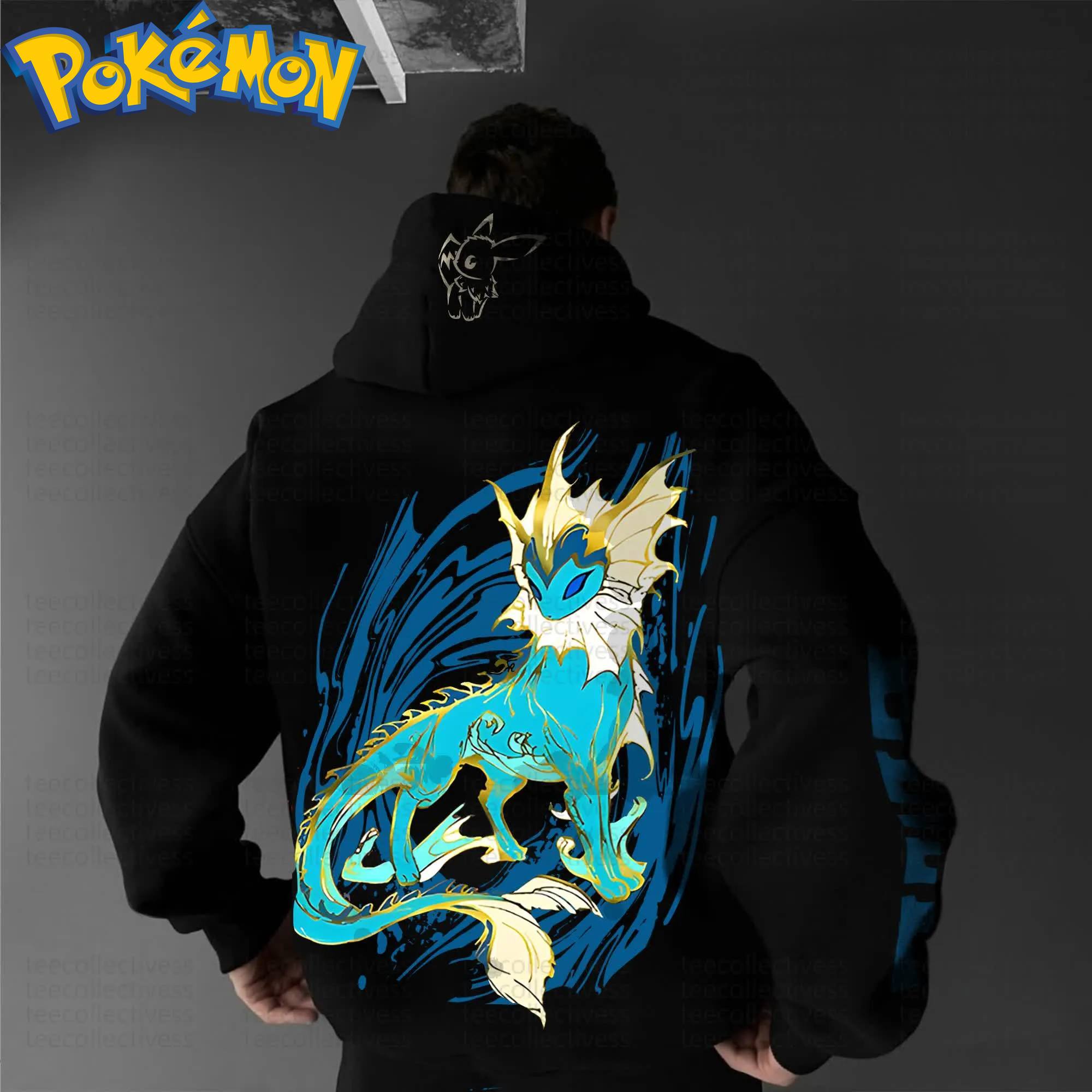 Pokemon Anime Vaporeon Cotton  - Anime Merch Hoodie recensie en prijs