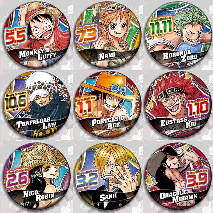 One Piece Anime Badge Pin Set  - Anime Merchandise Gift recensie en prijs